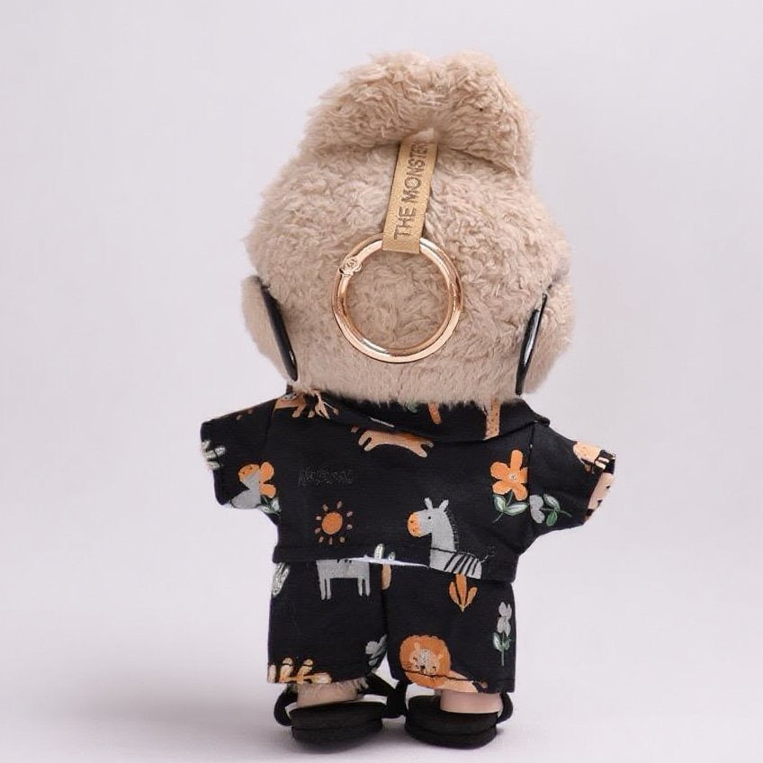 Labubu Fashion Dress - Beach Boy(Black)