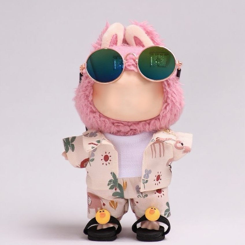 Labubu Fashion Dress - Beach Boy(Pink)