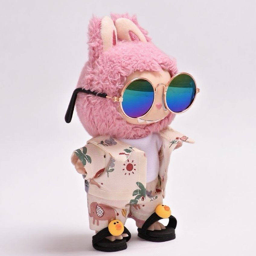 Labubu Fashion Dress - Beach Boy(Pink)