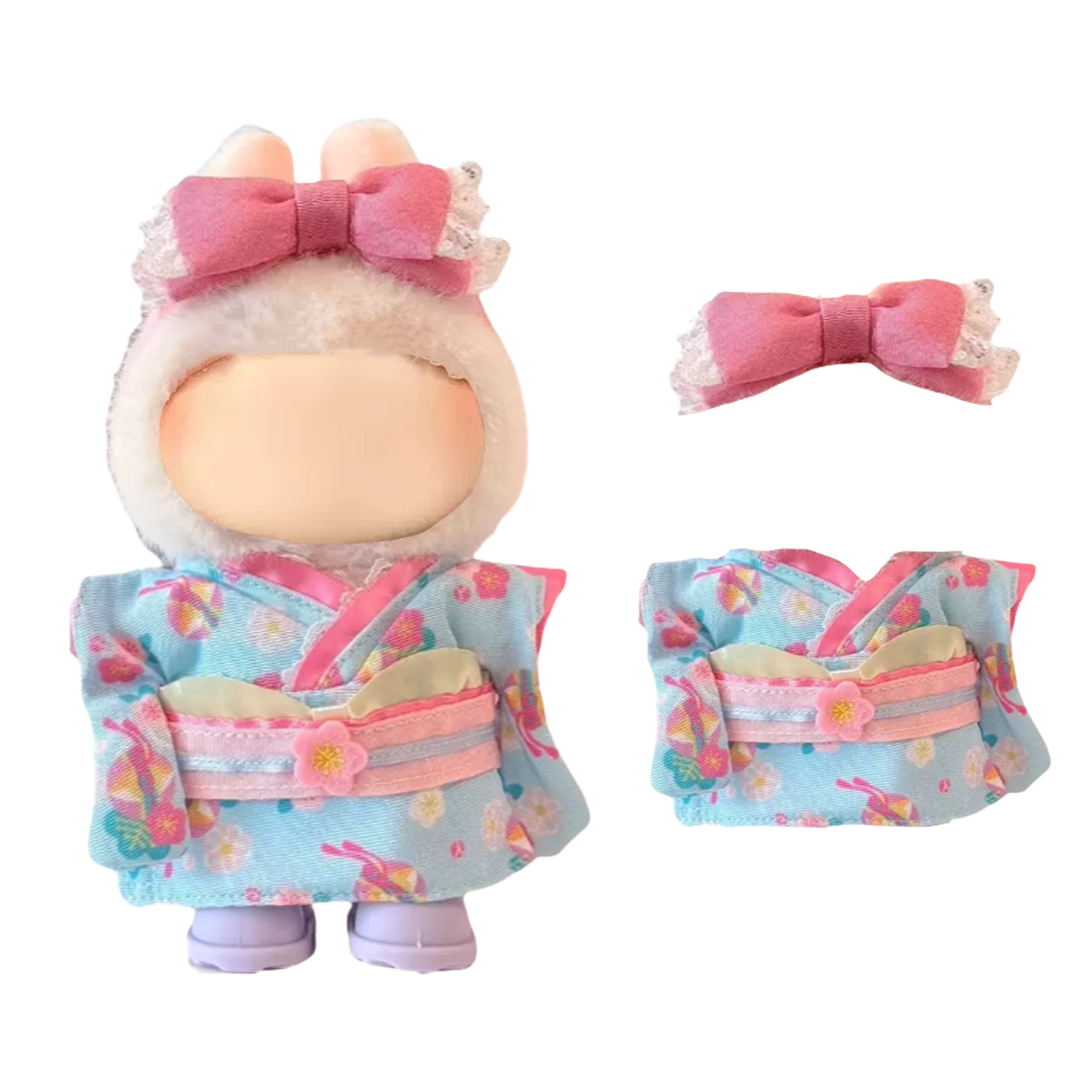 Labubu Fashion Dress -Kimono Girl