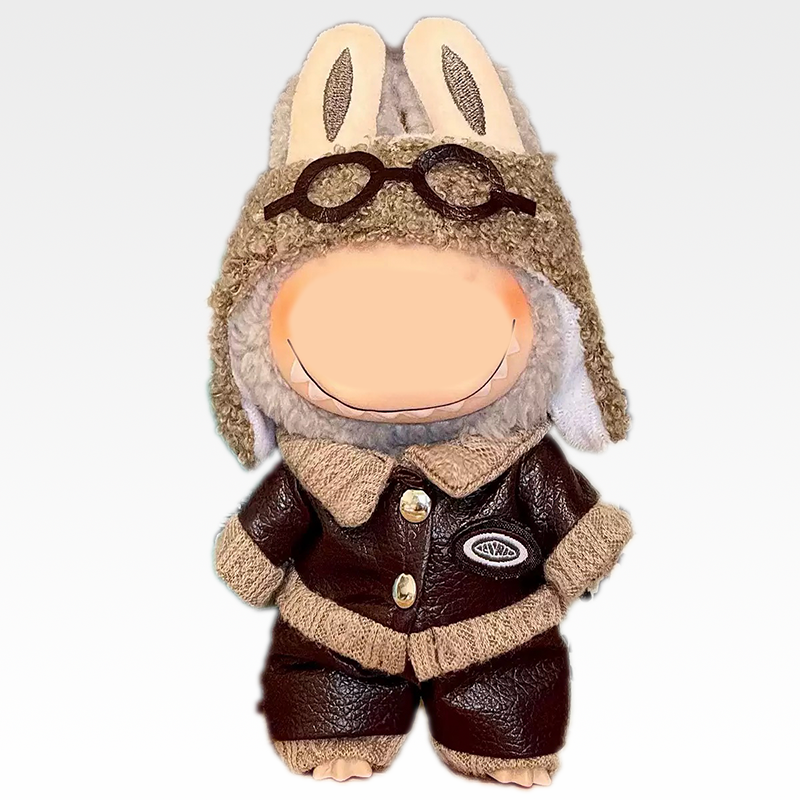 Labubu Fashion Dress -Leather Aviator