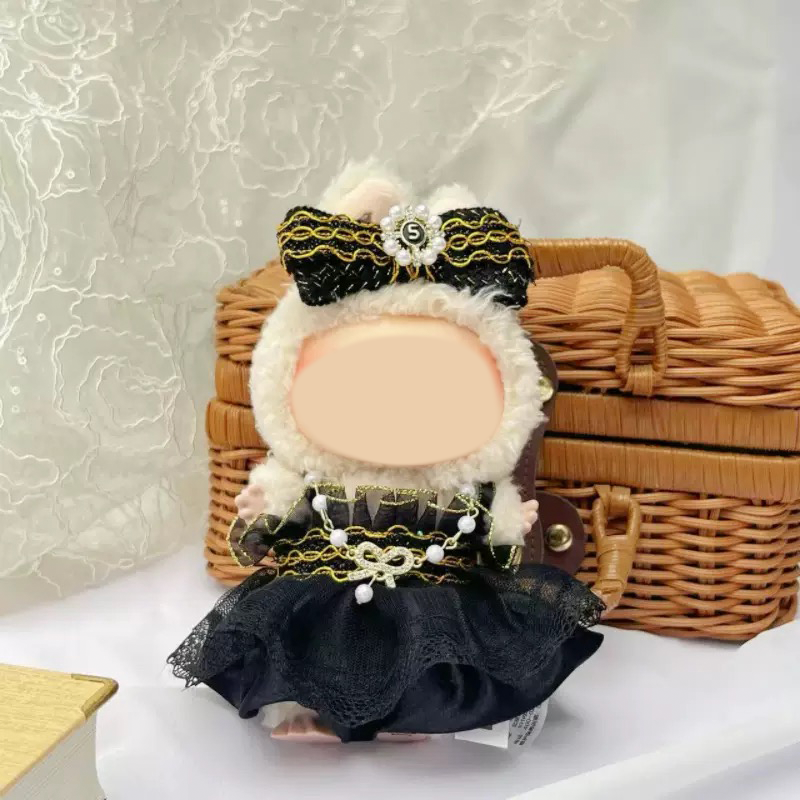 Labubu Fashion Dress -Black Gold Fragrance Set