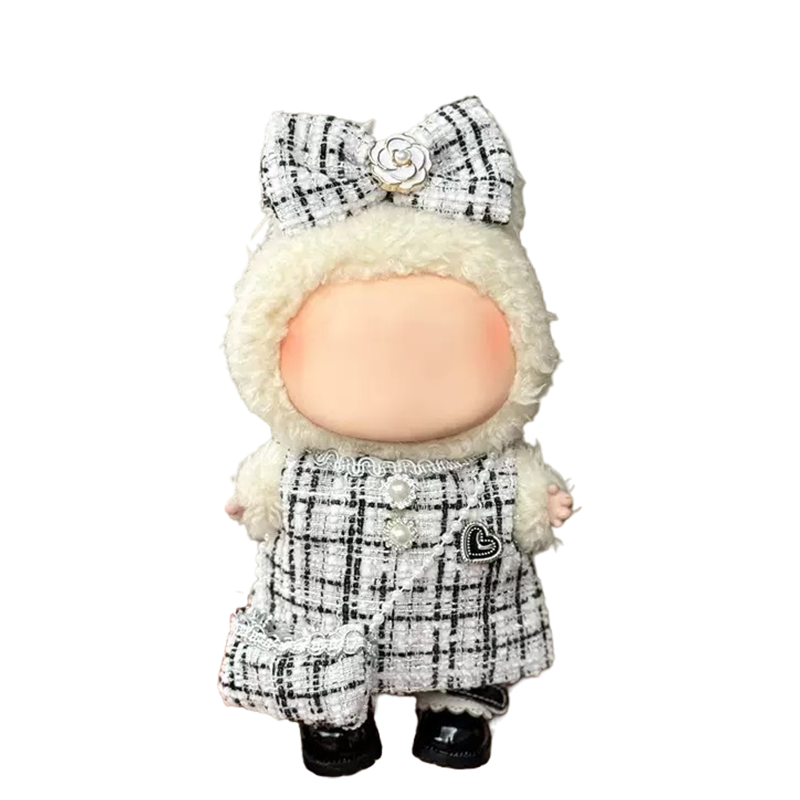 Labubu Fashion Dress - plaid lady