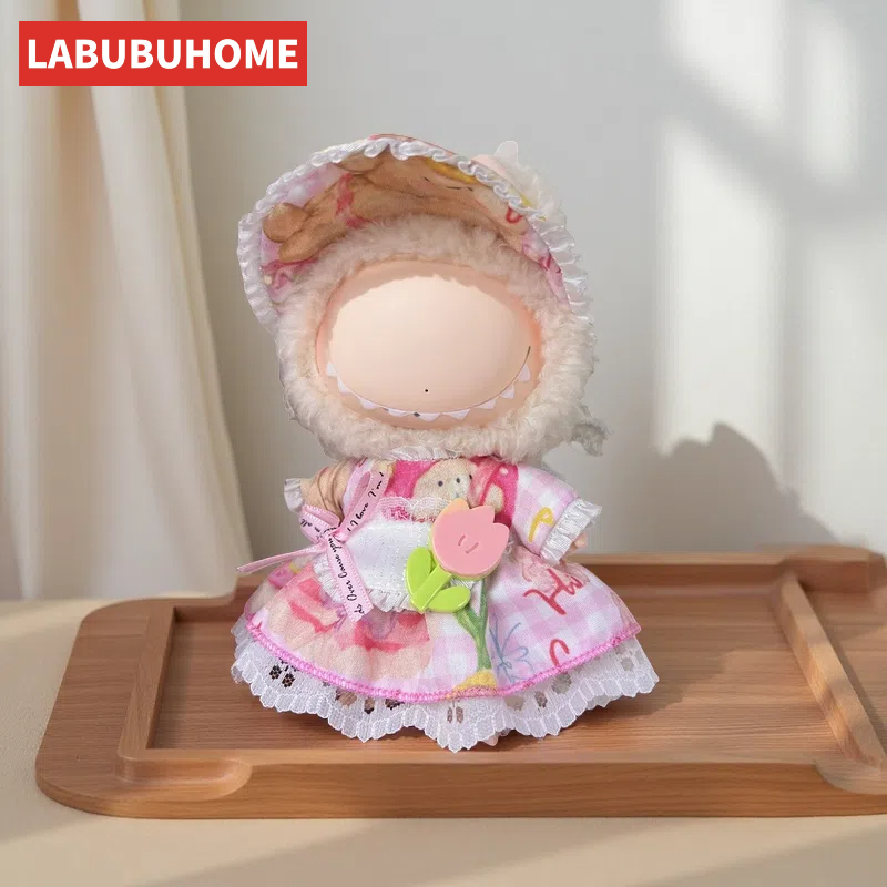 Labubu Fashion Dress - The Girl Picking Flowers