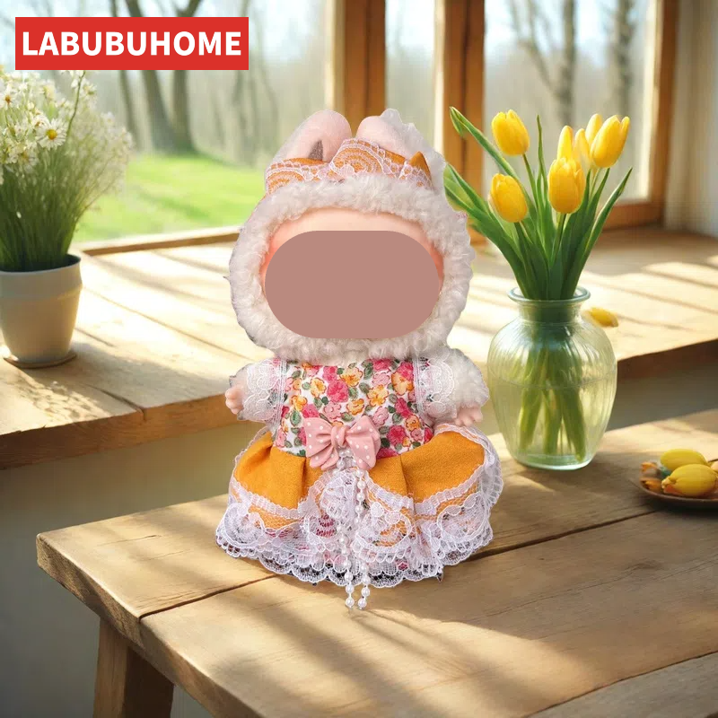 Labubu Fashion Dress -Princess of Flowers