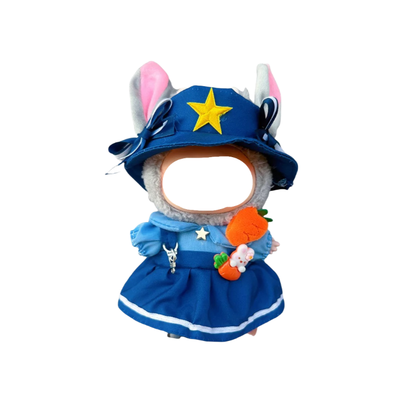 Labubu Fashion Dress -Zootopia(Sheriff Rabbit)