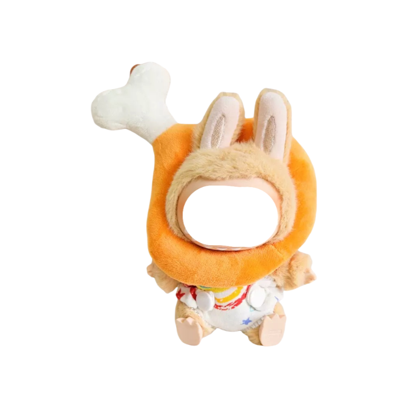 Labubu Fashion Dress -Convenience store love to eat chicken