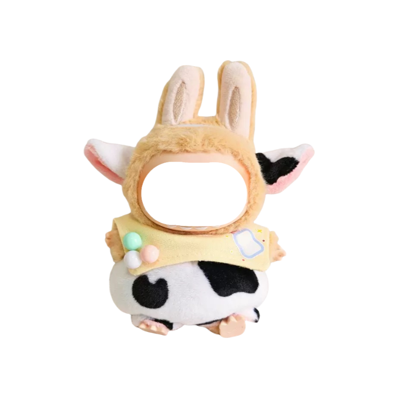 Labubu Fashion Dress -A cow with plenty of food