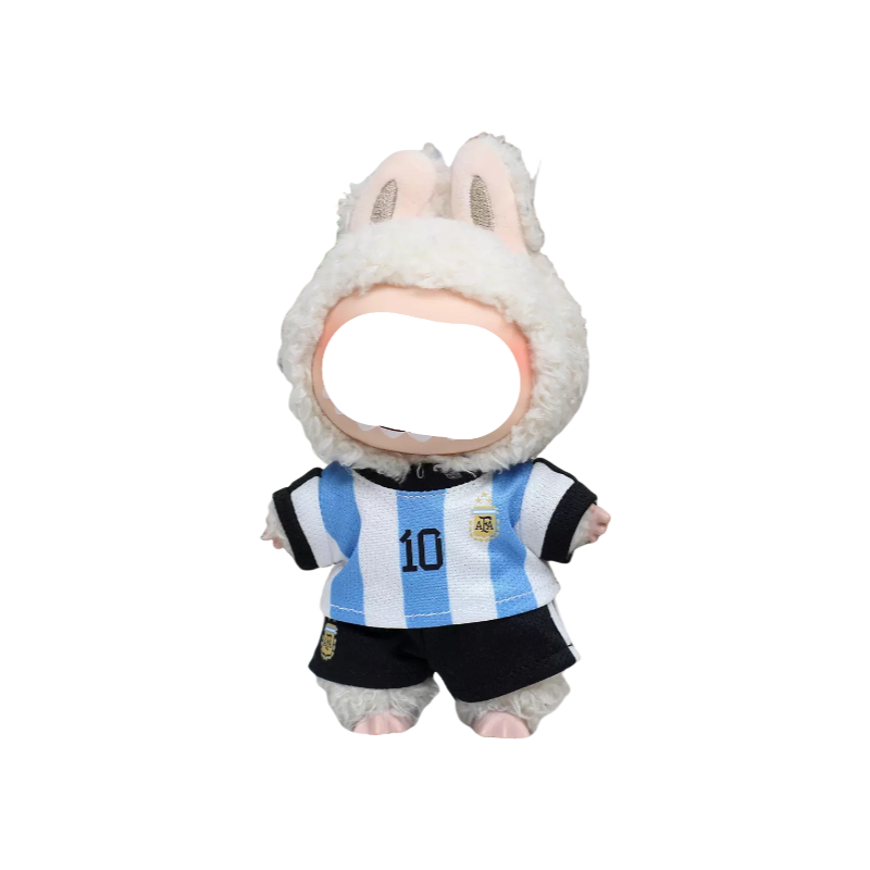 Labubu Fashion Dress -No. 10 (Messi)