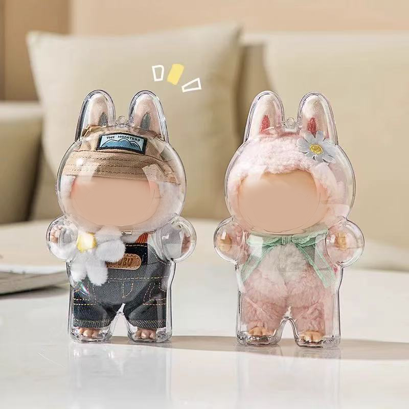 Premium Acrylic Display Case for Labubu Fashion Show 1.0/3.0