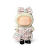 Labubu Fashion Dress -  pink plaid lady