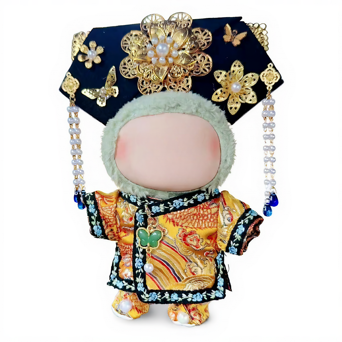 Labubu Fashion Dress - Chinese traditional princess（gold）