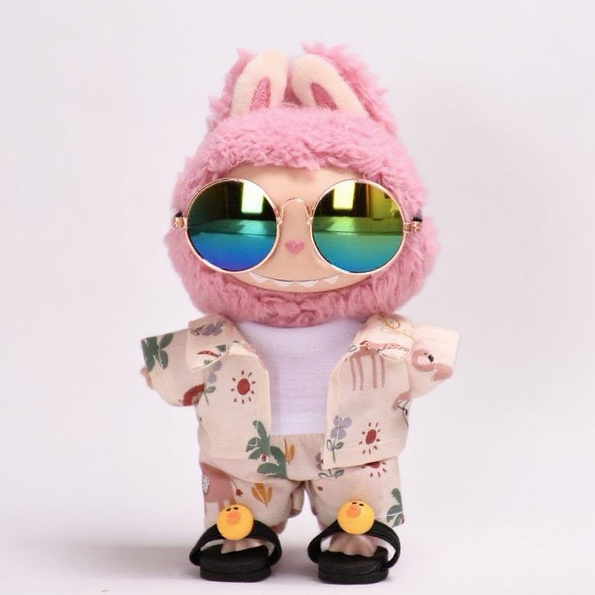 Labubu Fashion Dress - Beach Boy（Pink）