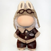 Labubu Fashion Dress -Leather Aviator