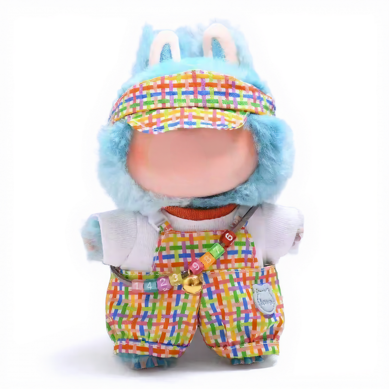 Labubu Fashion Dress -Colorful bubble gum