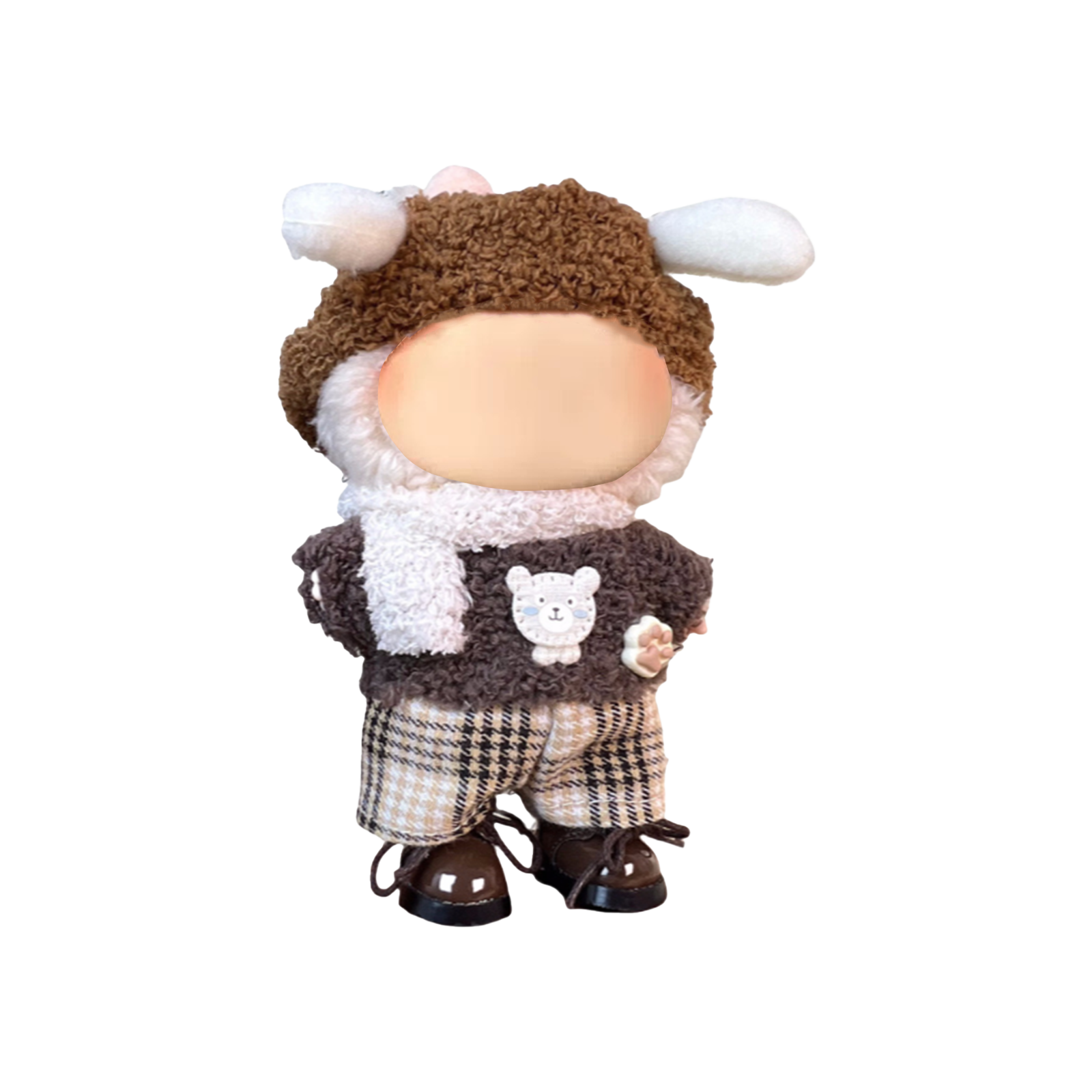Labubu Fashion Dress - Little puppy caring boy