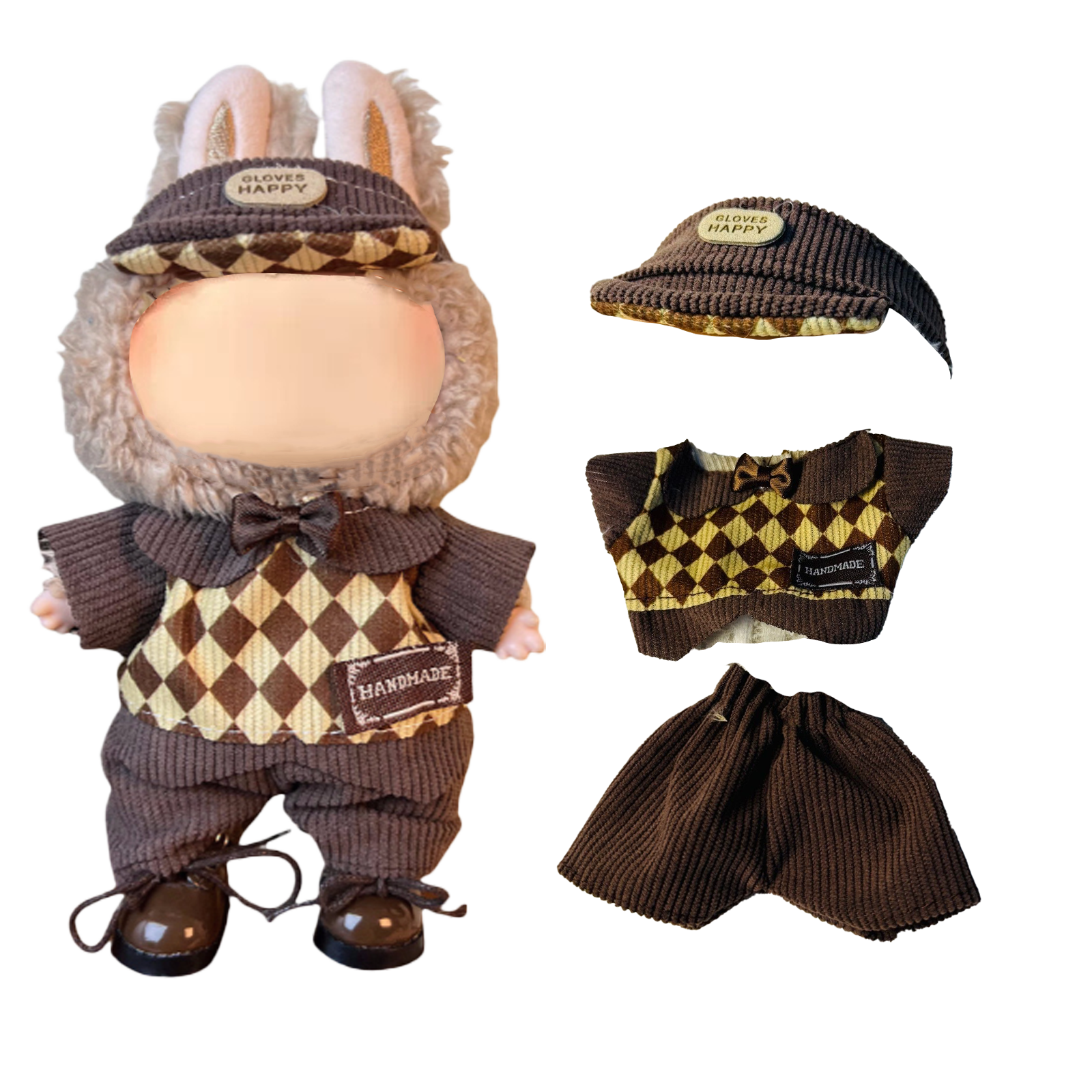 Labubu Fashion Dress - Coffee shop waiter