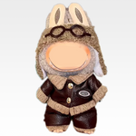 Labubu Fashion Dress -Leather Aviator