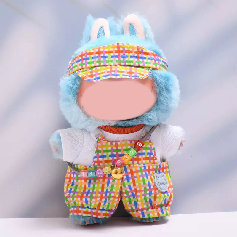 Labubu Fashion Dress -Colorful bubble gum