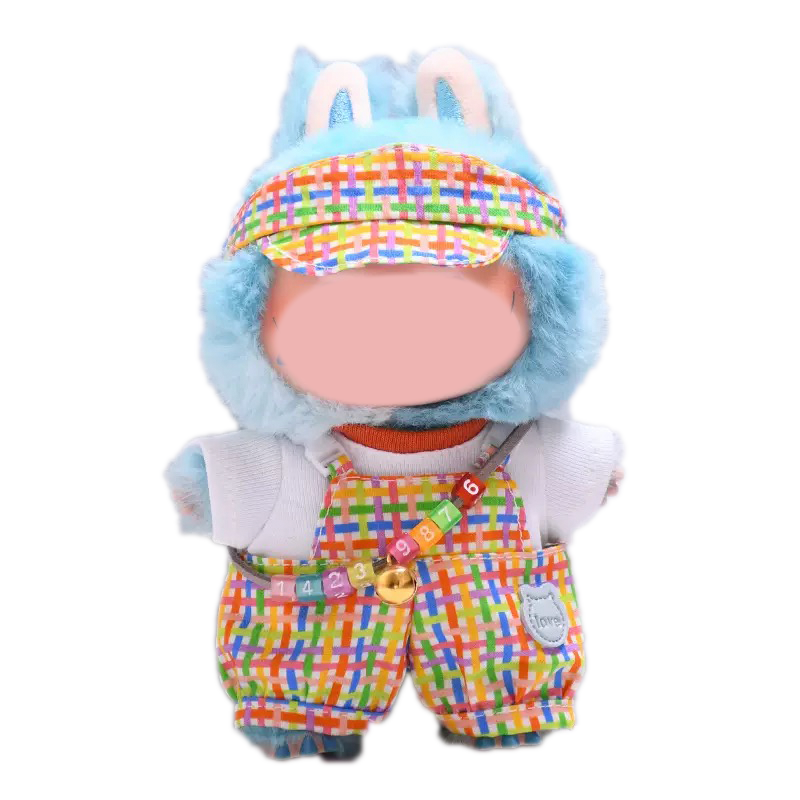 Labubu Fashion Dress -Colorful bubble gum
