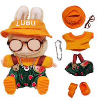 Labubu Fashion Dress -  Watermelon overalls suit