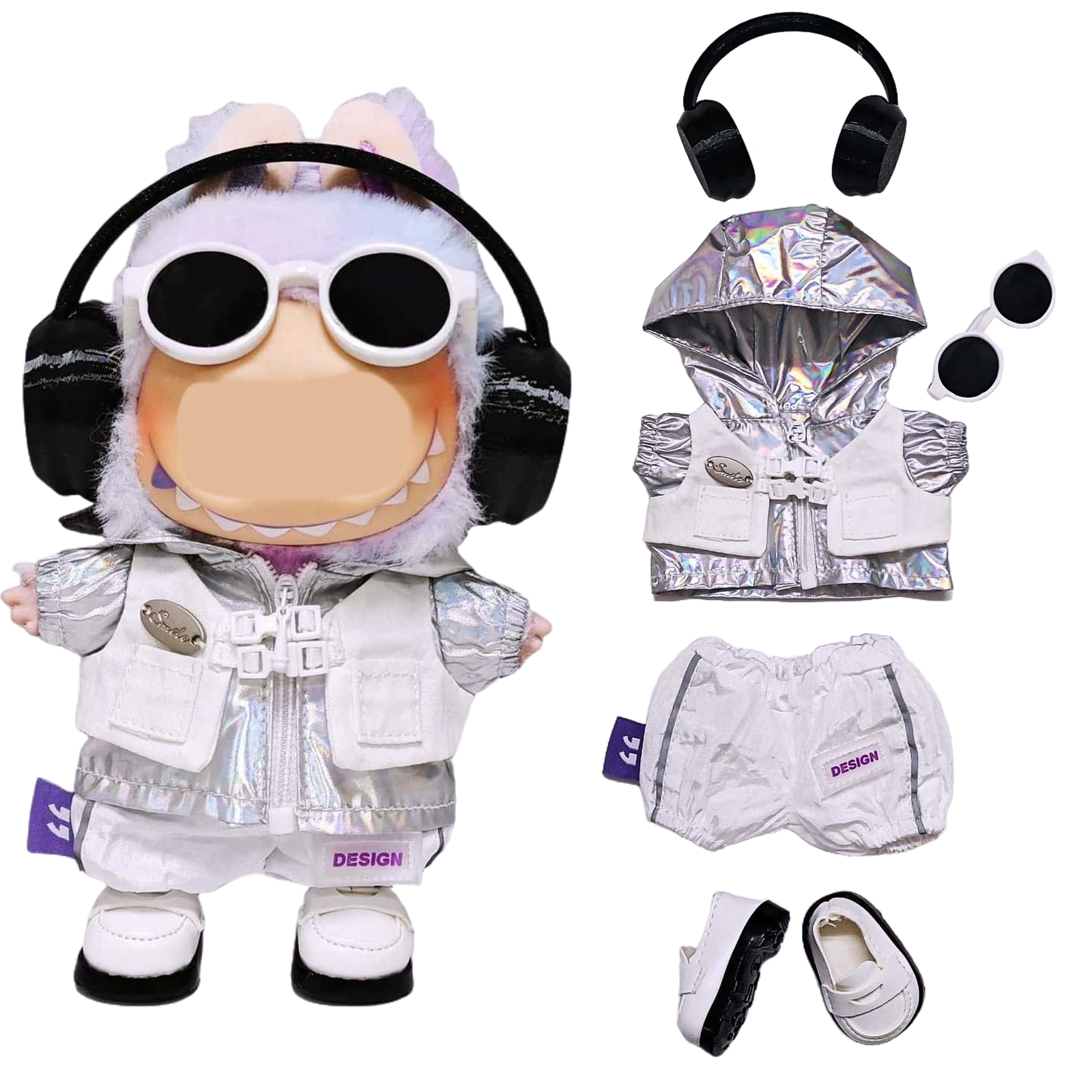 Labubu Fashion Dress - Punk DJ Boy