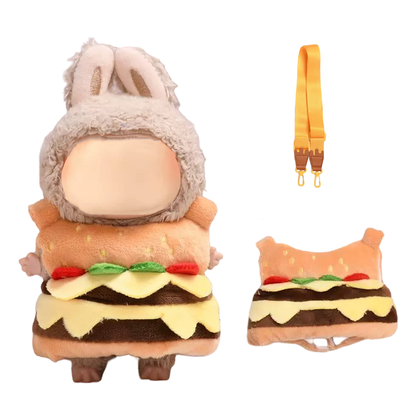 Labubu Fashion Dress - Hamburger