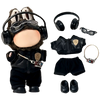 Labubu Fashion Dress - All Black Ootd