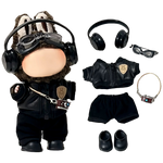 Labubu Fashion Dress - All Black Ootd