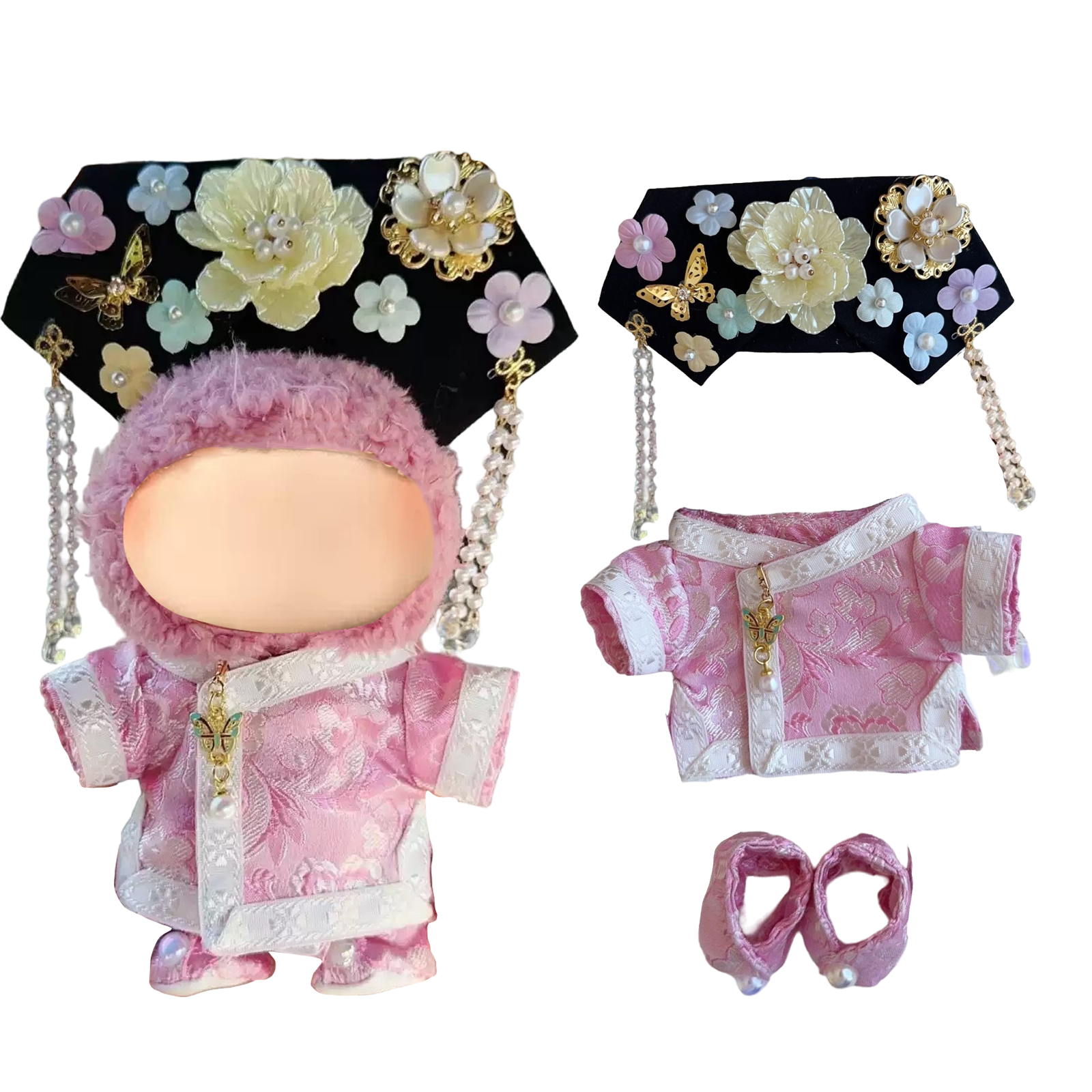 Labubu Fashion Dress - Chinese traditional princess（pink）