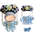 Labubu Fashion Dress - Chinese traditional princess（sky blue)
