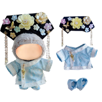 Labubu Fashion Dress - Chinese traditional princess（sky blue)