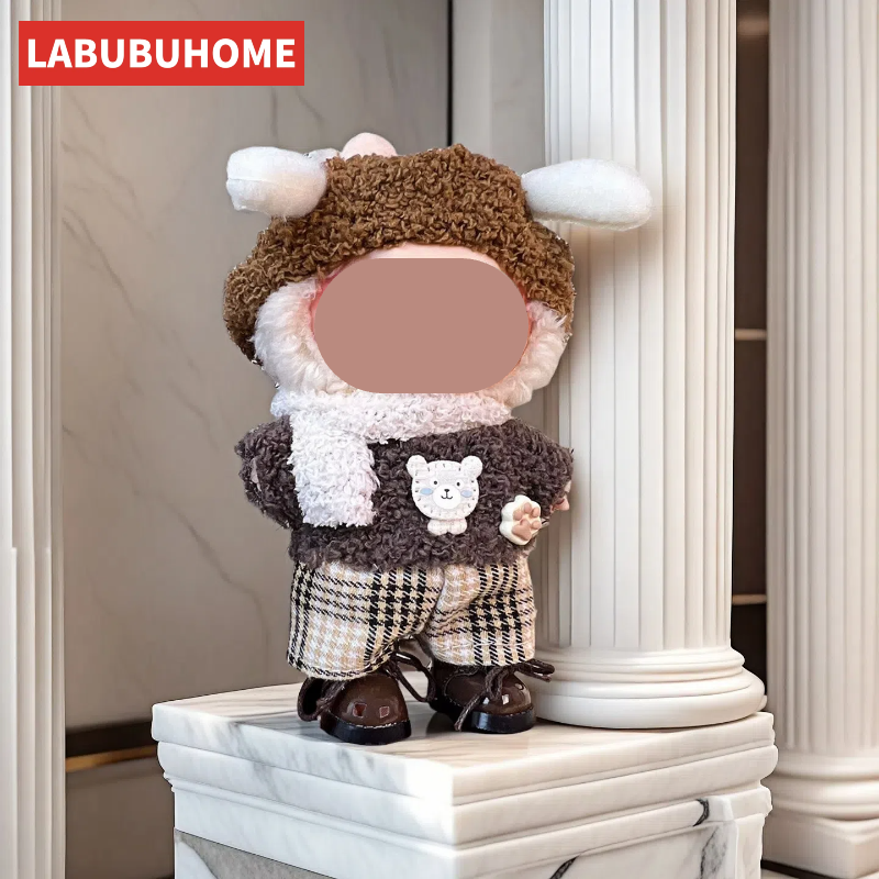 Labubu Fashion Dress - Little puppy caring boy