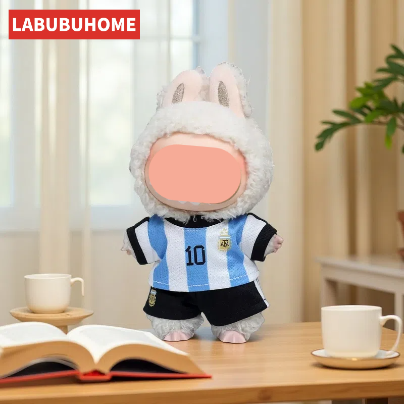 Labubu Fashion Dress -No. 10 （Messi）
