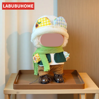 Labubu Fashion Dress - green mood